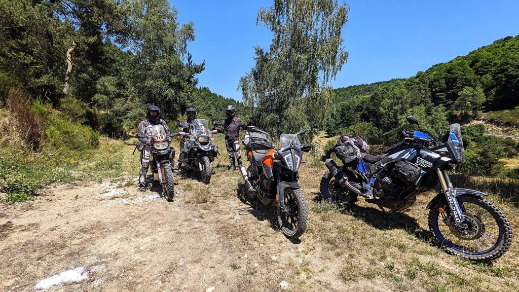 groupe rando moto Lozere